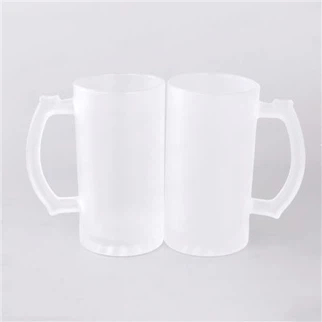 Klarer Sublimationsglasbecher