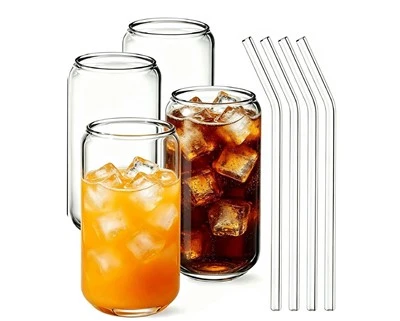 Dosenförmiges Glas